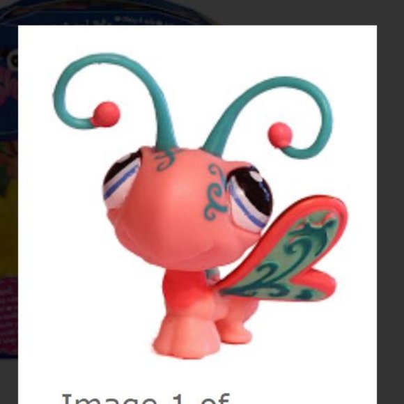 littlest Pet Shop Postcard tattooed Butterfly NIB not cc eligible - Picture 4 of 4